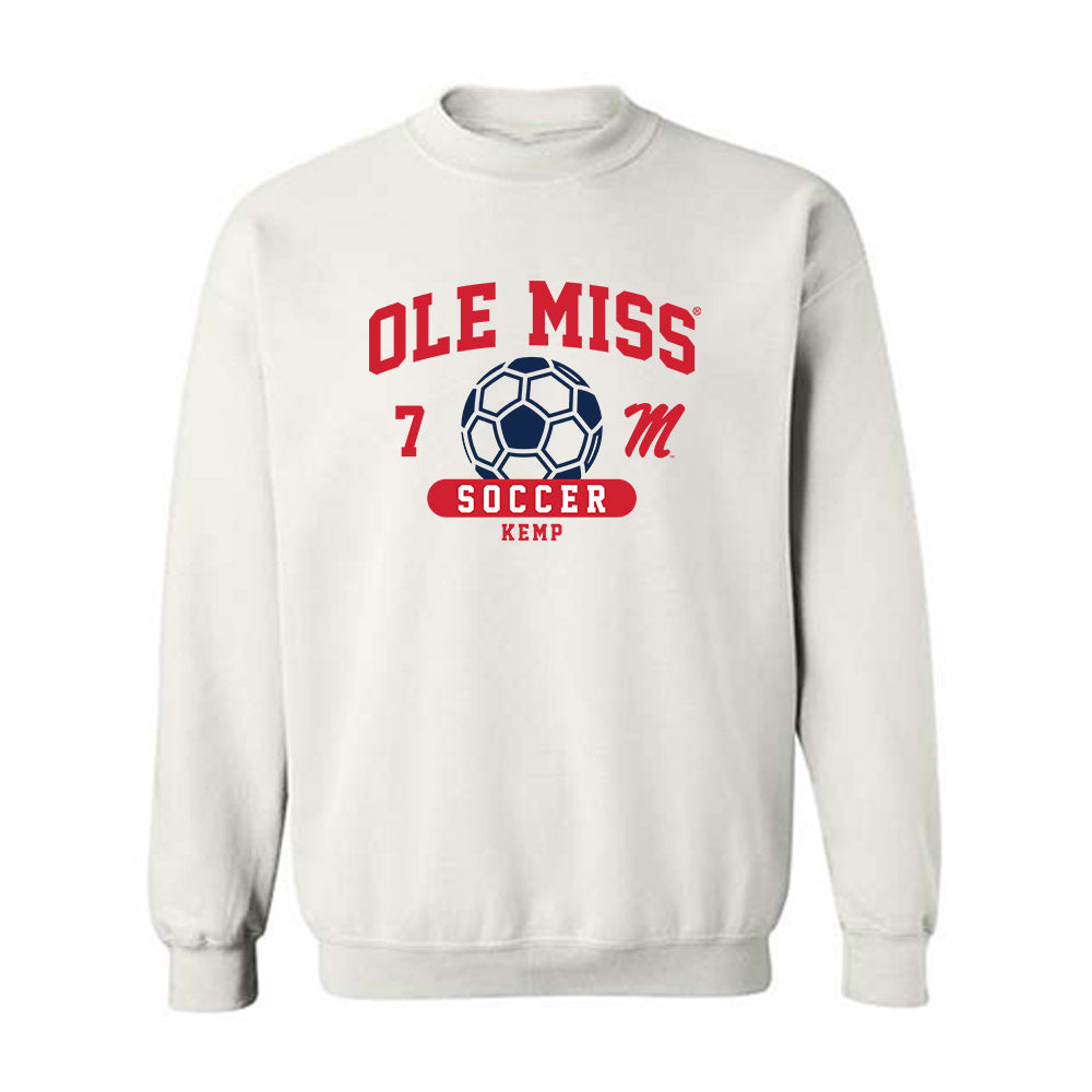Ole Miss - NCAA Women's Soccer : Jenna Kemp - Classic Fashion Shersey Crewneck Sweatshirt