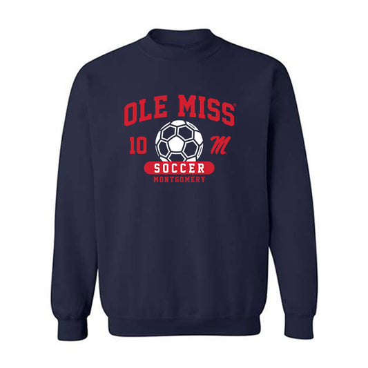 Ole Miss - NCAA Women's Soccer : Lauren Montgomery - Classic Fashion Shersey Crewneck Sweatshirt
