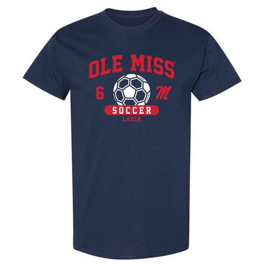 Ole Miss - NCAA Women's Soccer : Katie Lakin - Classic Fashion Shersey T-Shirt-0