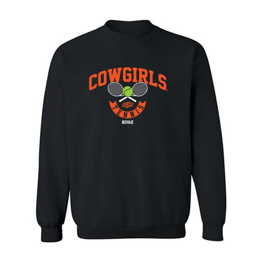 Oklahoma State - NCAA Women's Tennis : Kristina Novak - Crewneck Sweatshirt Classic Shersey