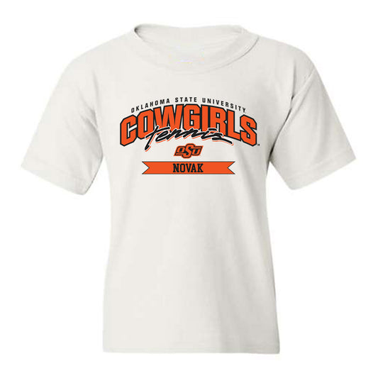 Oklahoma State - NCAA Women's Tennis : Kristina Novak - Youth T-Shirt Classic Shersey