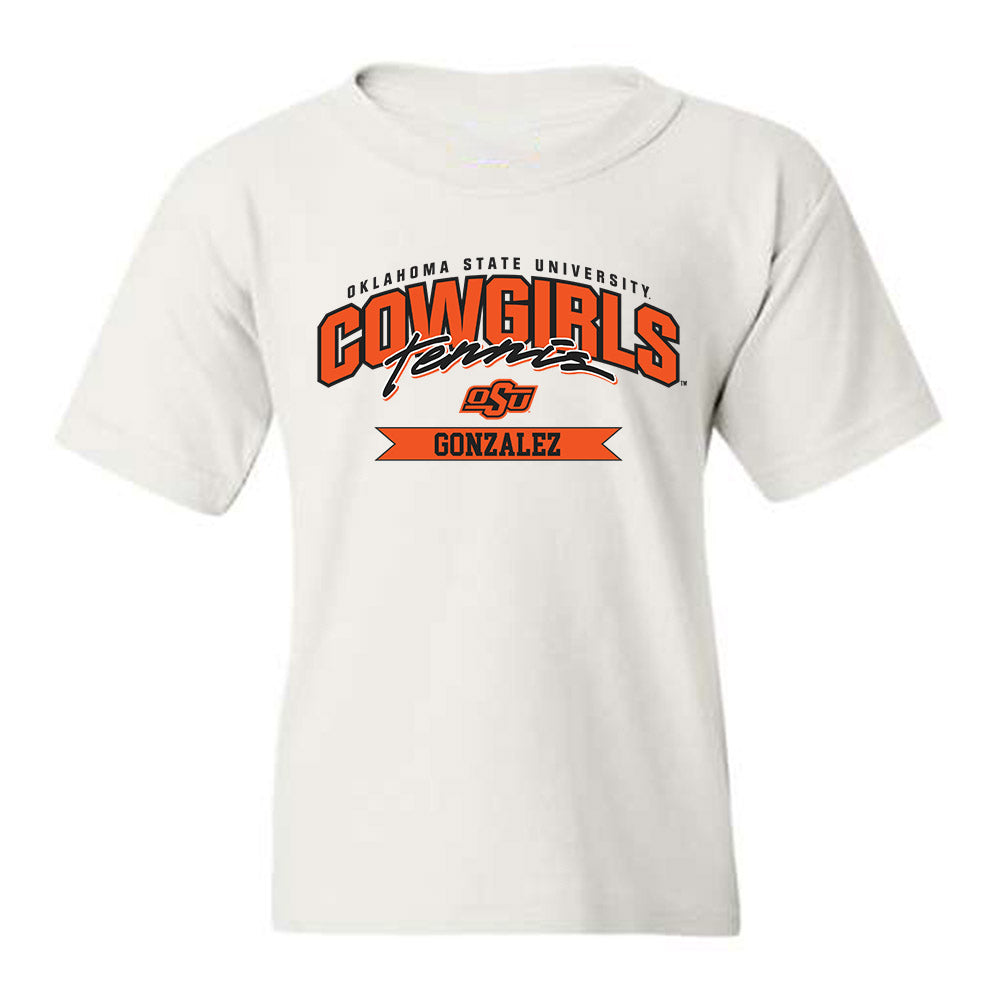 Oklahoma State - NCAA Women's Tennis : Raquel Gonzalez - Youth T-Shirt Classic Shersey