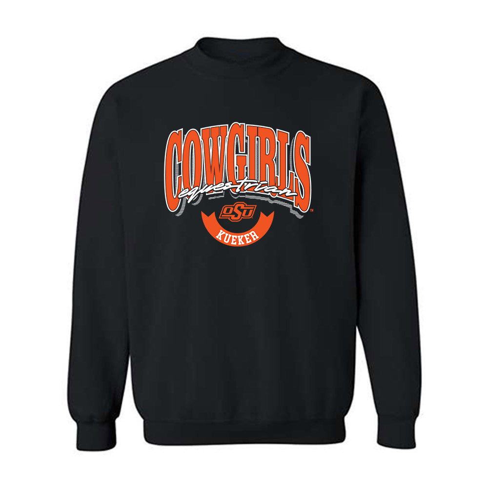 Oklahoma State - NCAA Equestrian : Cadence Kueker - Crewneck Sweatshirt Classic Shersey