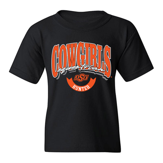Oklahoma State - NCAA Equestrian : Alie Hunter - Classic Shersey Youth T-Shirt-0