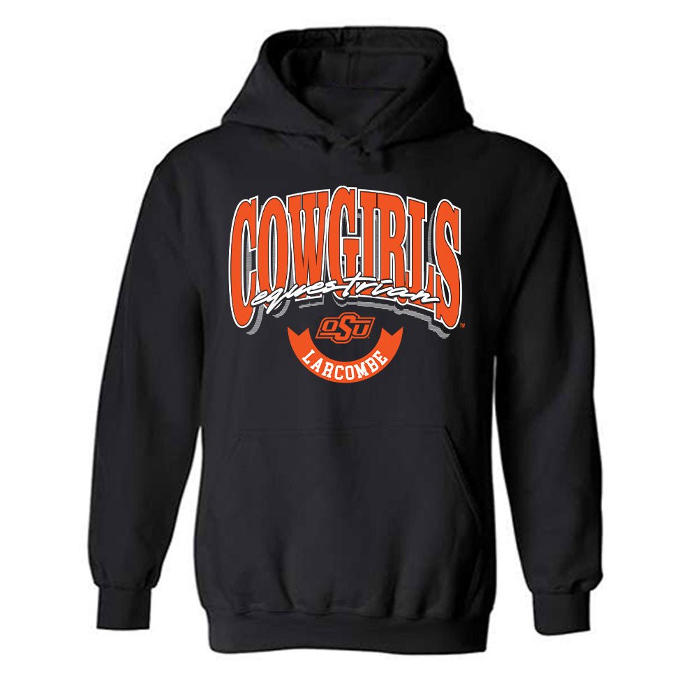 Oklahoma State - NCAA Equestrian : Ainsley Larcombe - Classic Shersey Hooded Sweatshirt-0