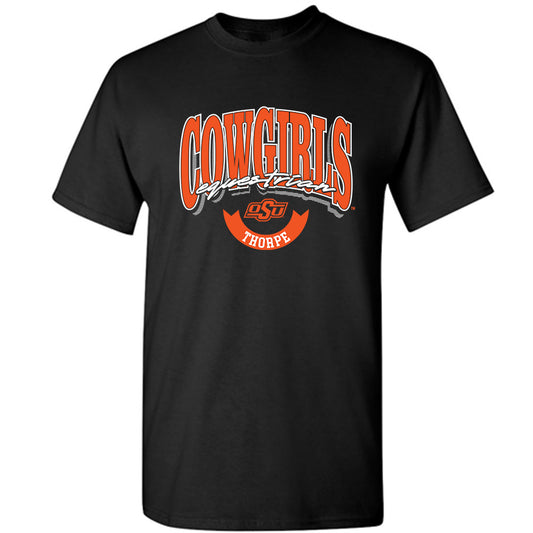 Oklahoma State - NCAA Equestrian : Lily Thorpe - Classic Shersey T-Shirt-0