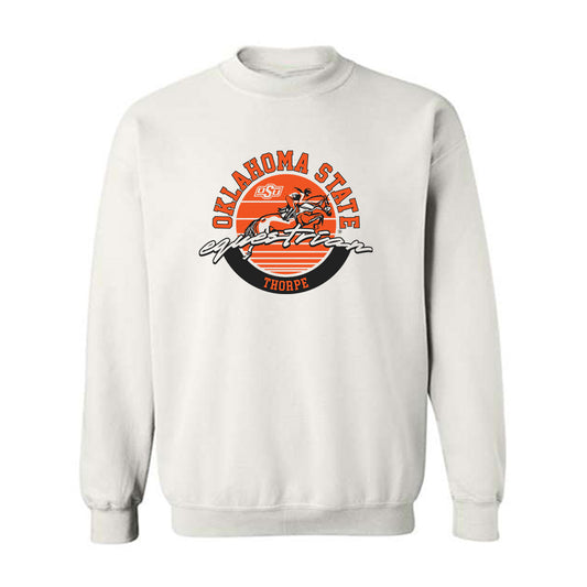 Oklahoma State - NCAA Equestrian : Lily Thorpe - Classic Shersey Crewneck Sweatshirt-0