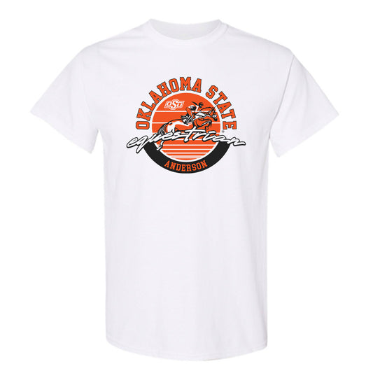 Oklahoma State - NCAA Equestrian : Piper Anderson - Classic Shersey T-Shirt-0