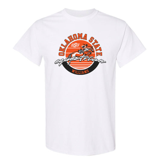 Oklahoma State - NCAA Equestrian : Zoe Williams - Classic Shersey T-Shirt-0