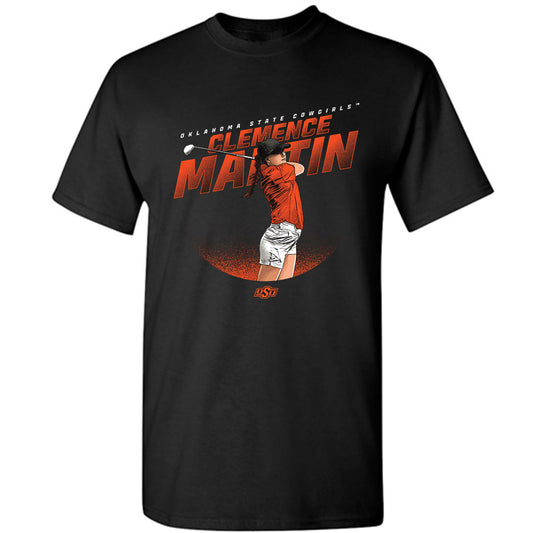 Oklahoma State - NCAA Women's Golf : Clemence Martin - T-Shirt Individual Caricature