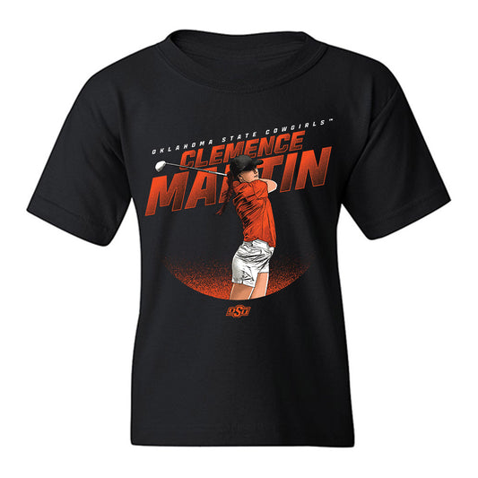 Oklahoma State - NCAA Women's Golf : Maddison Hinson-Tolchard - Youth T-Shirt-0