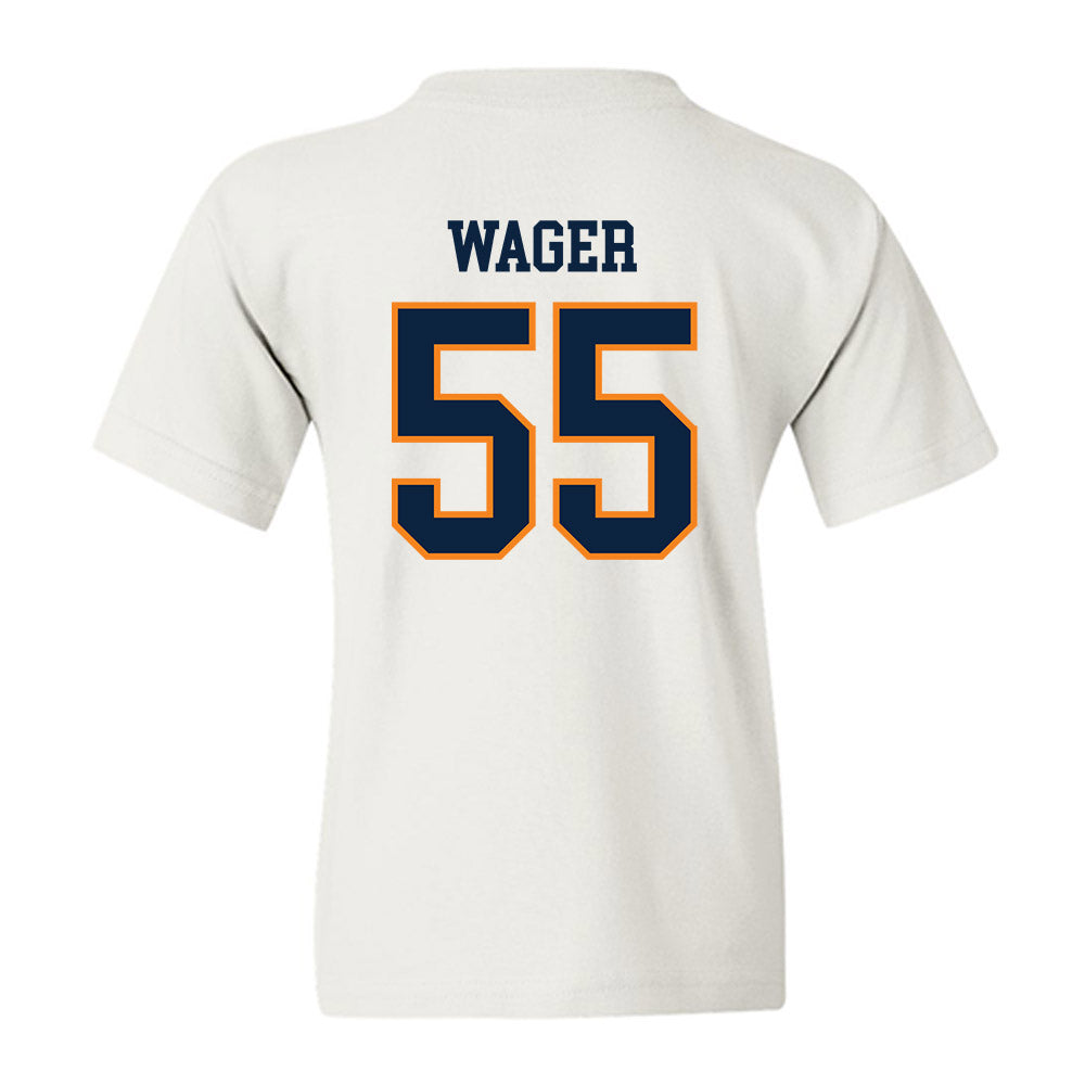 UT Martin - NCAA Baseball : Zachary Wager - Classic Shersey Youth T-Shirt-1