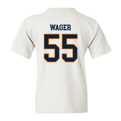 UT Martin - NCAA Baseball : Zachary Wager - Classic Shersey Youth T-Shirt-1