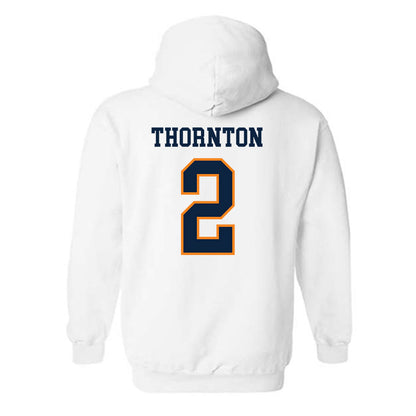 UT Martin - NCAA Baseball : Quincy Thornton - Classic Shersey Hooded Sweatshirt-1