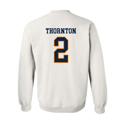 UT Martin - NCAA Baseball : Quincy Thornton - Classic Shersey Crewneck Sweatshirt-1