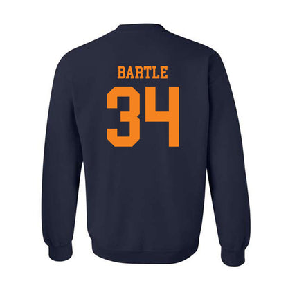 UT Martin - NCAA Baseball : Jeb Bartle - Classic Shersey Crewneck Sweatshirt-1