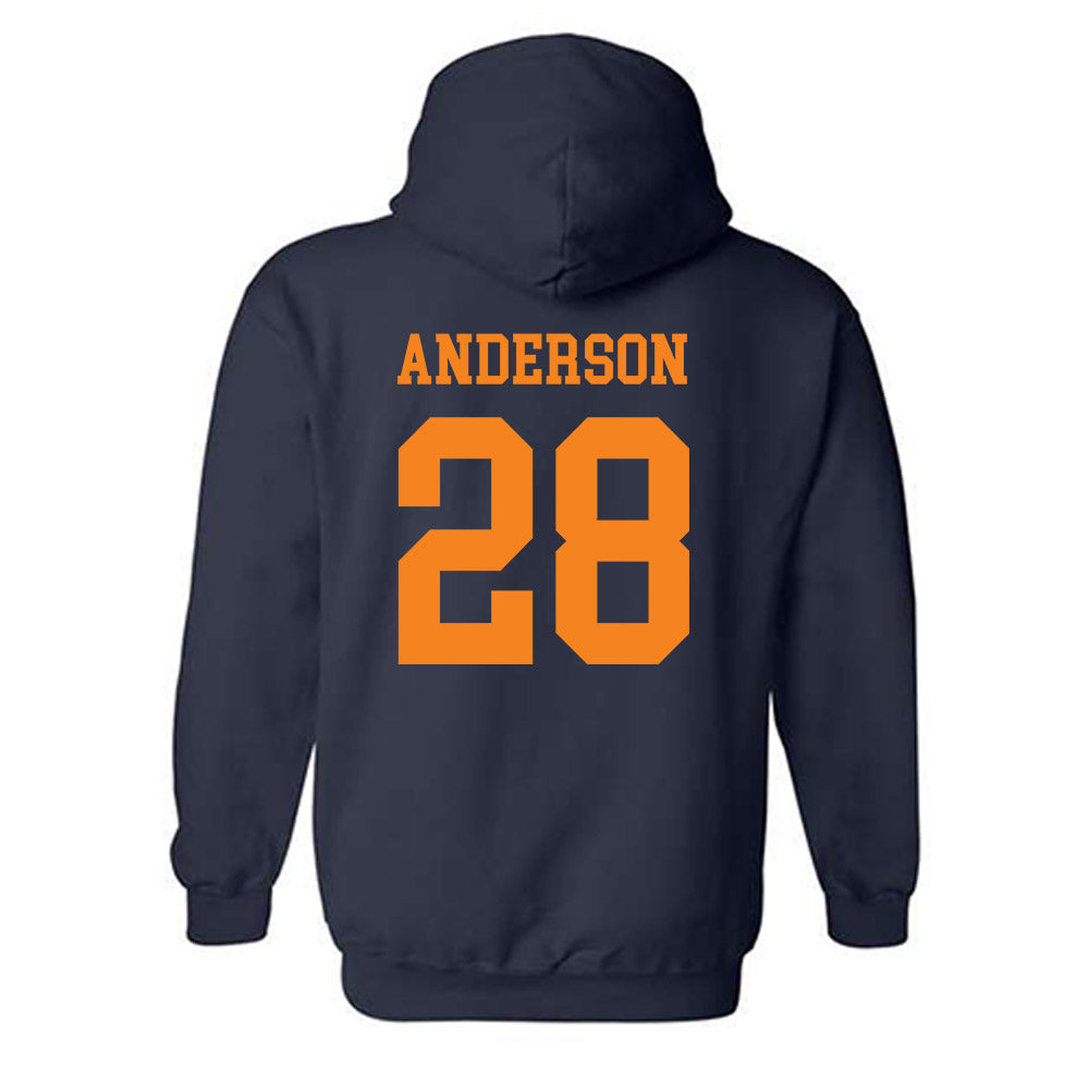 UT Martin - NCAA Baseball : Garner Anderson - Hooded Sweatshirt Classic Shersey