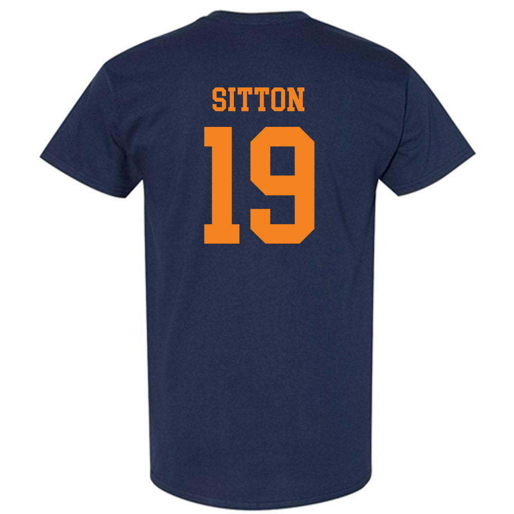 UT Martin - NCAA Baseball : Jacob Sitton - Classic Shersey T-Shirt-1