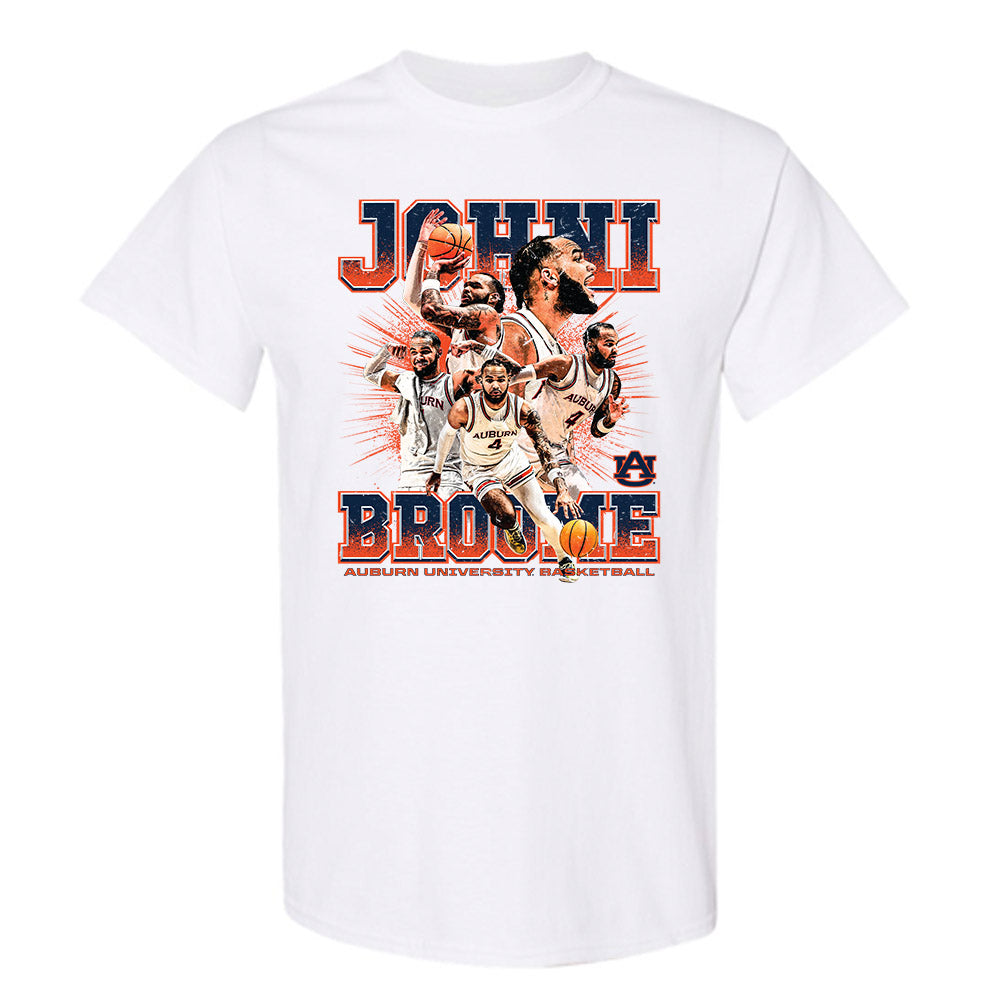 Auburn - NCAA Men's Basketball : Johni Broome - T-Shirt