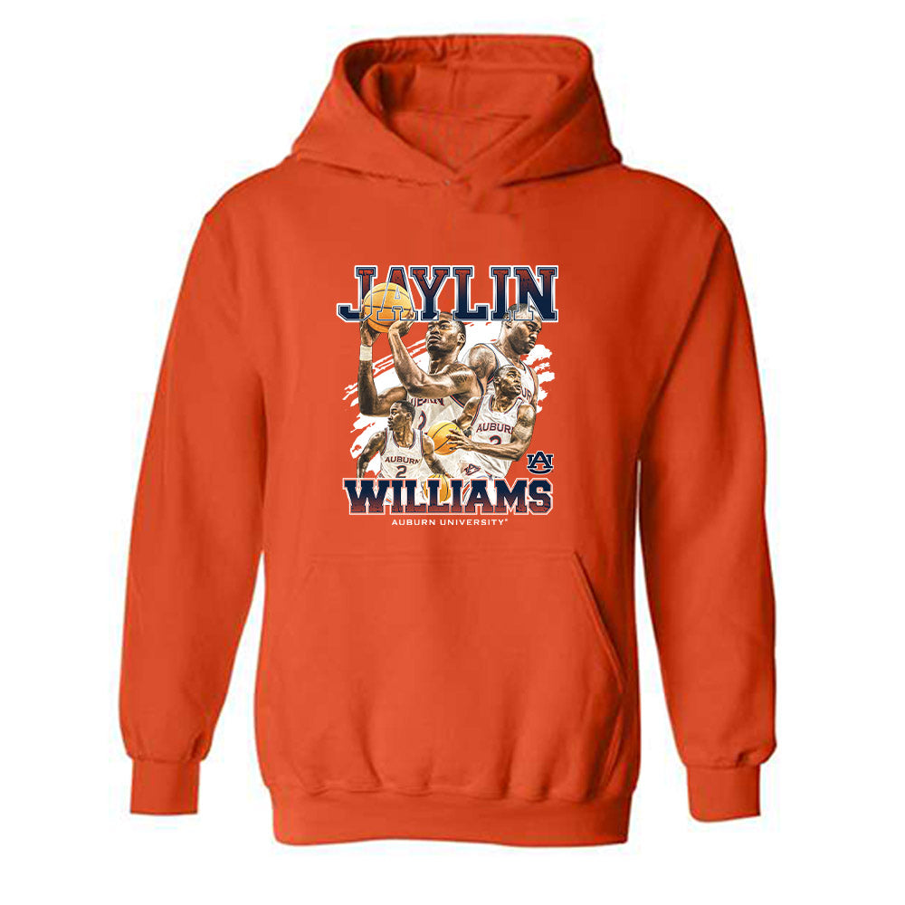 Auburn - NCAA Men's Basketball : Jaylin Williams - Hooded Sweatshirt