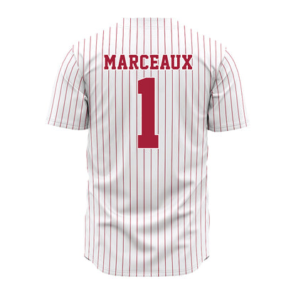 Alabama - NCAA Softball : Kennedy Marceaux - Pinstripe Jersey