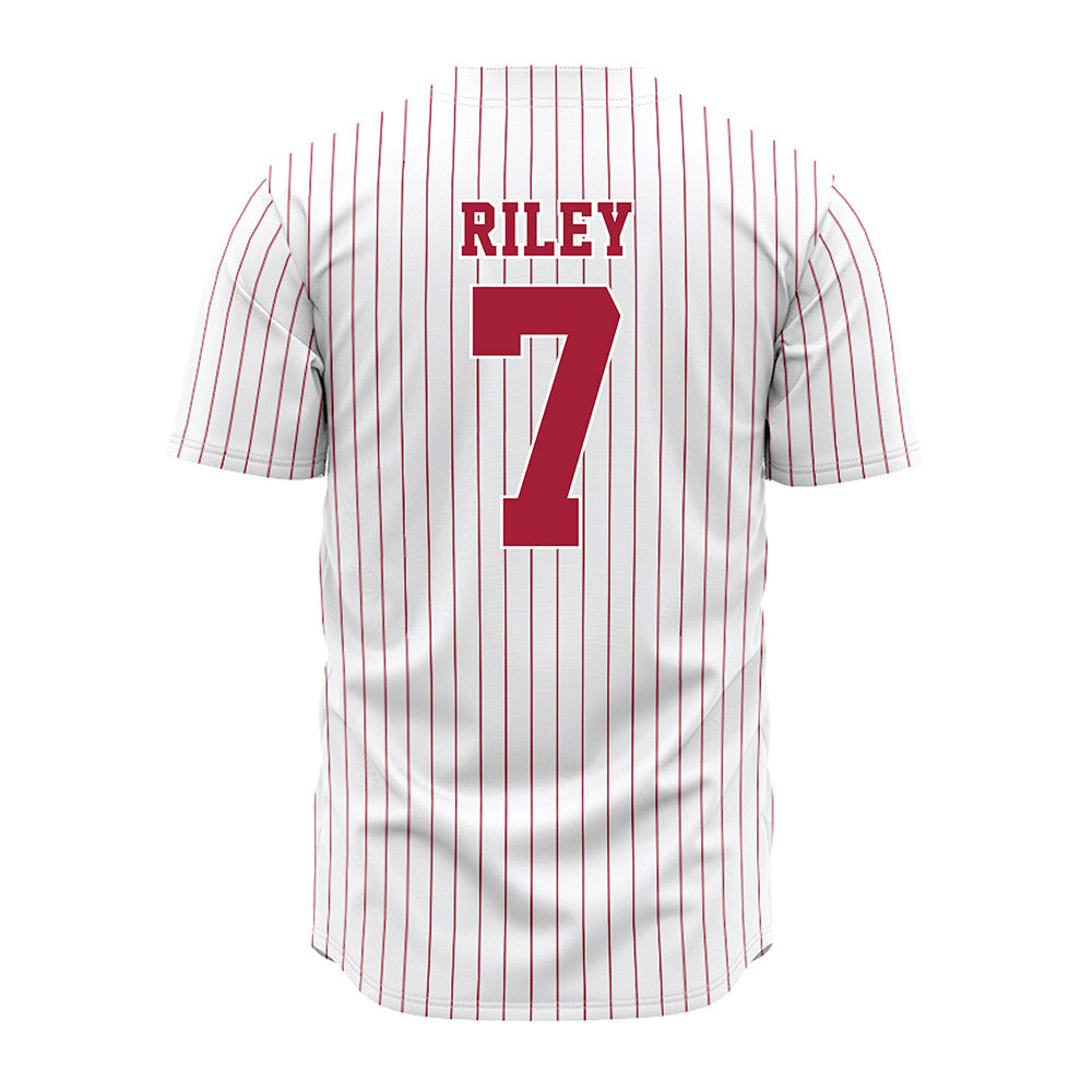 Alabama - NCAA Softball : Catelyn Riley - Pinstripe Jersey