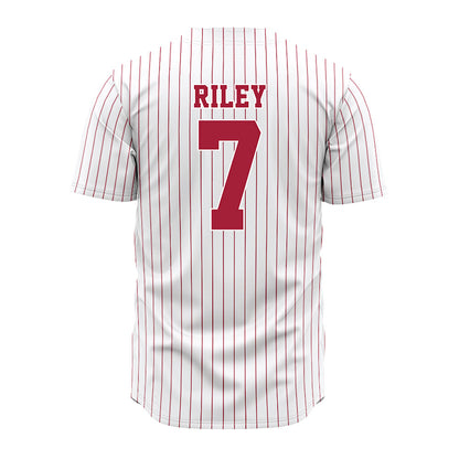 Alabama - NCAA Softball : Catelyn Riley - Pinstripe Jersey