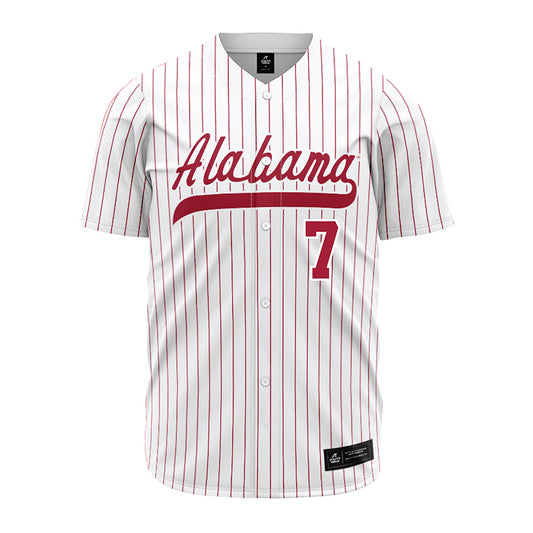 Alabama - NCAA Softball : Catelyn Riley - Pinstripe Jersey