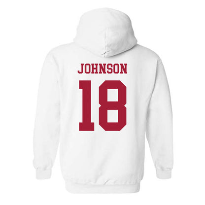 Alabama - NCAA Softball : Lauren Johnson - Hooded Sweatshirt Classic Shersey