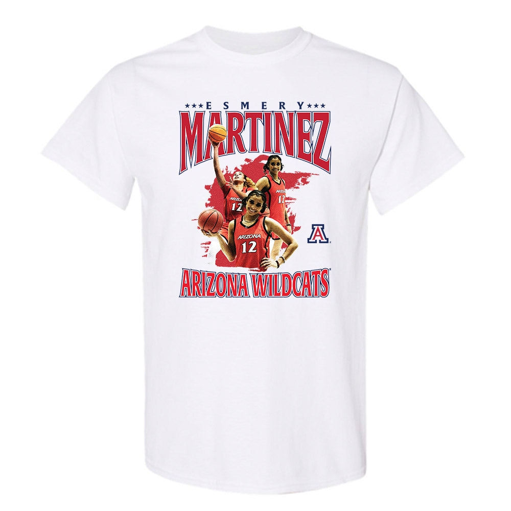 Arizona - NCAA Women's Basketball : Esmery Martinez - T-Shirt Individual Caricature