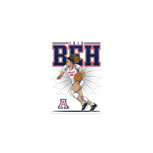 Arizona - NCAA Women's Basketball : Isis Beh - Sticker