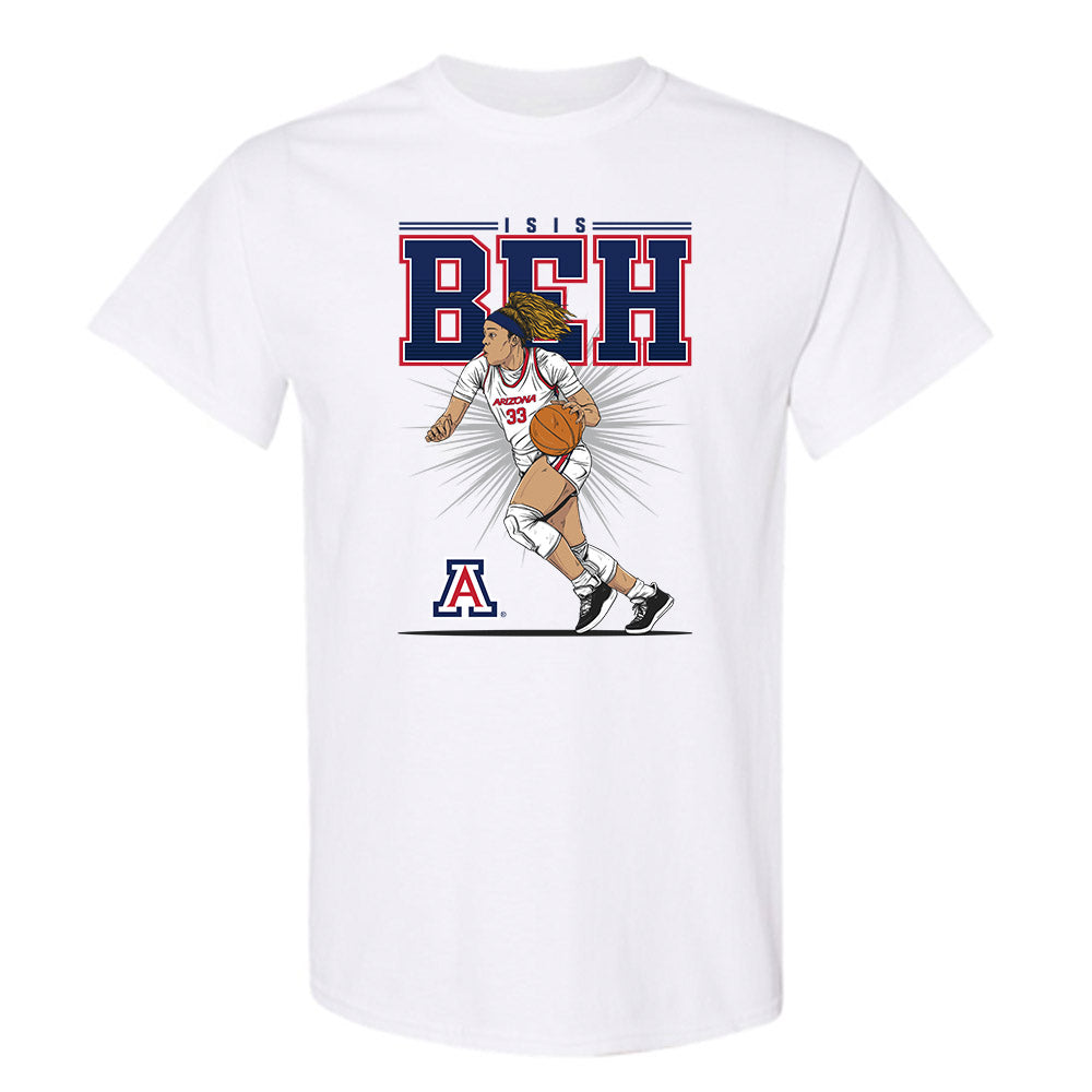 Arizona - NCAA Women's Basketball : Isis Beh - T-Shirt Individual Caricature