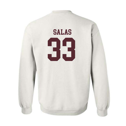 Texas State - NCAA Baseball : Manny Salas - Classic Shersey Crewneck Sweatshirt-1