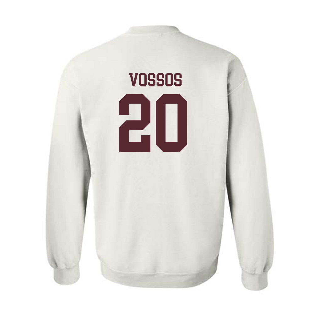 Texas State - NCAA Baseball : Justin Vossos - Classic Shersey Crewneck Sweatshirt-1