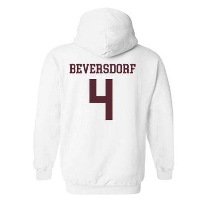 Texas State - NCAA Baseball : Alec Beversdorf - Classic Shersey Hooded Sweatshirt-1