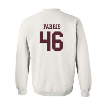 Texas State - NCAA Baseball : Ethan Farris - Crewneck Sweatshirt Classic Shersey