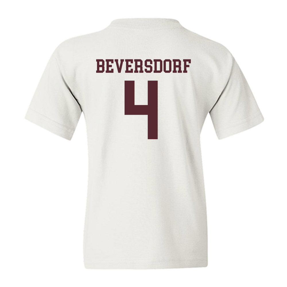 Texas State - NCAA Baseball : Alec Beversdorf - Classic Shersey Youth T-Shirt-1