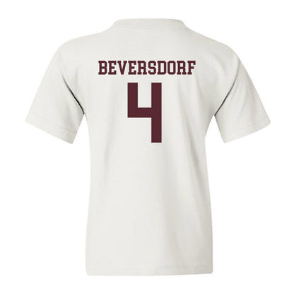 Texas State - NCAA Baseball : Alec Beversdorf - Classic Shersey Youth T-Shirt-1