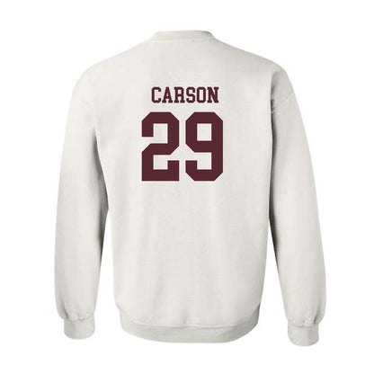 Texas State - NCAA Baseball : Tanner Carson - Classic Shersey Crewneck Sweatshirt-1