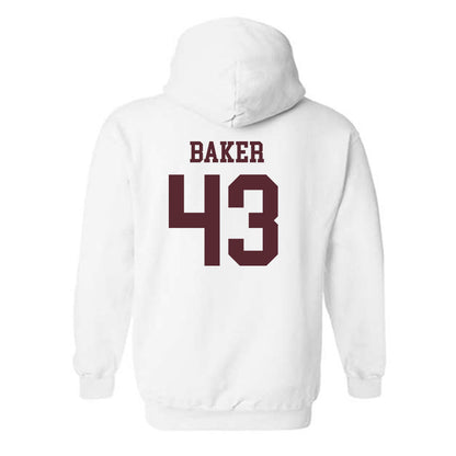Texas State - NCAA Baseball : Caden Baker - Classic Shersey Hooded Sweatshirt-1