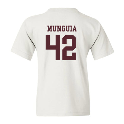 Texas State - NCAA Baseball : Austin Munguia - Classic Shersey Youth T-Shirt-1