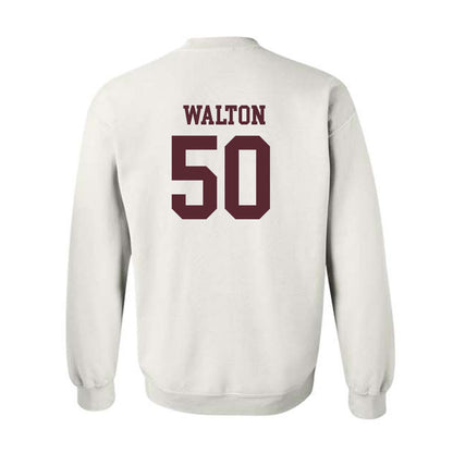 Texas State - NCAA Baseball : Tyler Walton - Classic Shersey Crewneck Sweatshirt-1