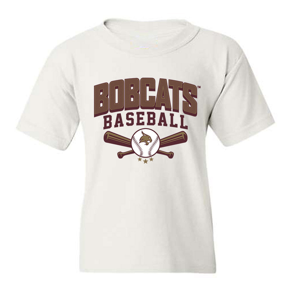 Texas State - NCAA Baseball : Justin Vossos - Classic Shersey Youth T-Shirt-0