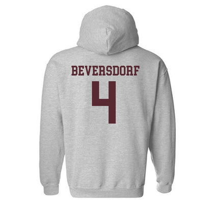 Texas State - NCAA Baseball : Alec Beversdorf - Classic Shersey Hooded Sweatshirt-1