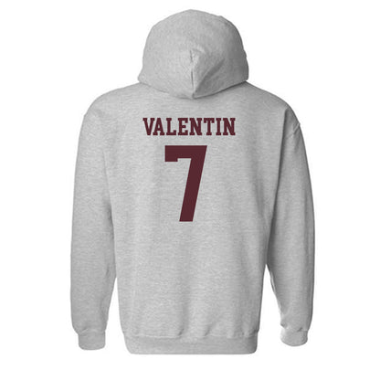 Texas State - NCAA Baseball : Alex Valentin - Classic Shersey Hooded Sweatshirt-1