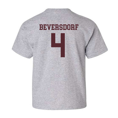 Texas State - NCAA Baseball : Alec Beversdorf - Classic Shersey Youth T-Shirt-1