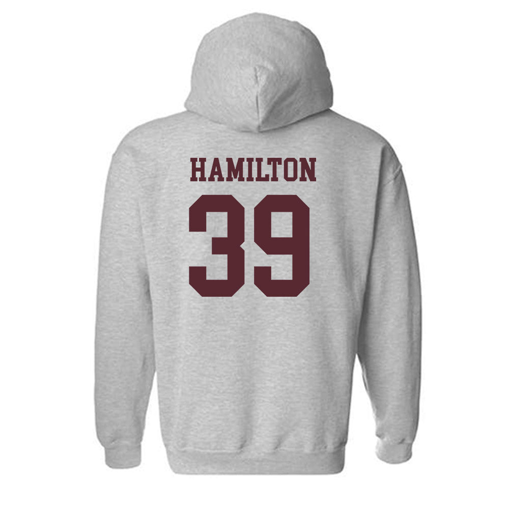 Texas State - NCAA Baseball : Maximus Hamilton - Classic Shersey Hooded Sweatshirt-1