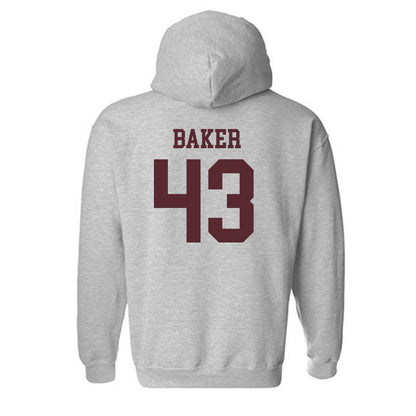 Texas State - NCAA Baseball : Caden Baker - Classic Shersey Hooded Sweatshirt-1