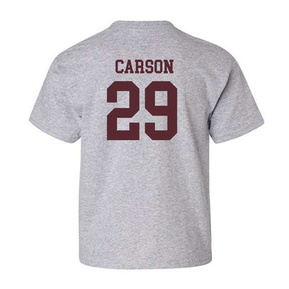 Texas State - NCAA Baseball : Tanner Carson - Classic Shersey Youth T-Shirt-1