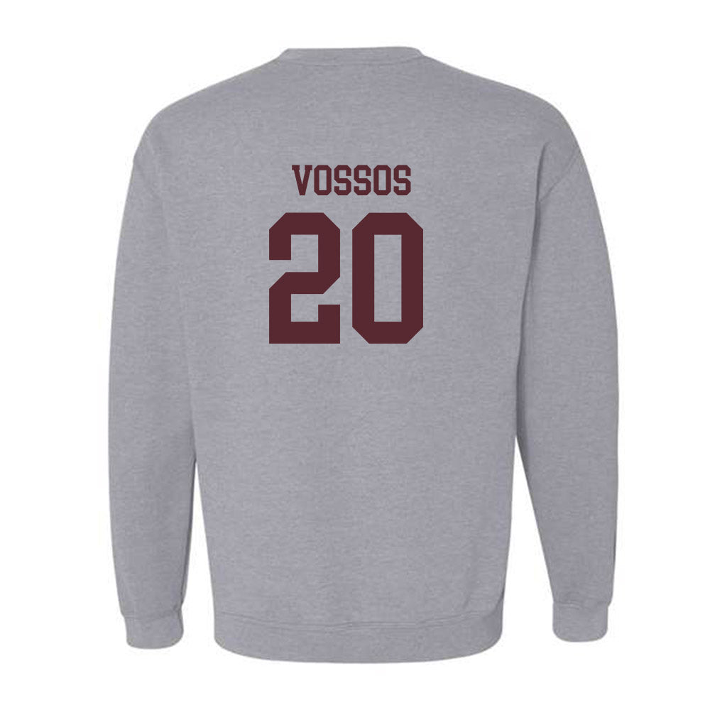 Texas State - NCAA Baseball : Justin Vossos - Classic Shersey Crewneck Sweatshirt-1